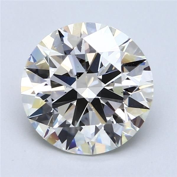 4.61ct K VS2 Rare Carat Ideal Cut Round Diamond