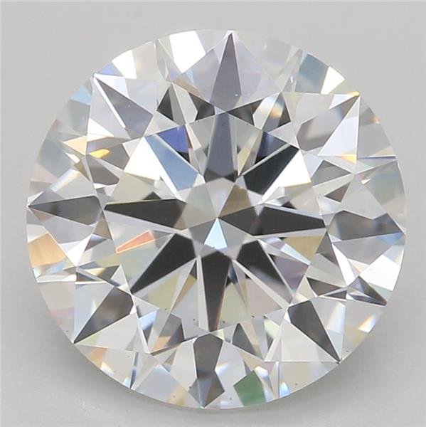 2.54ct E VS1 Rare Carat Ideal Cut Round Lab Grown Diamond