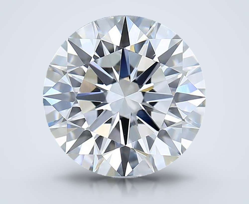 3.02 Carat Round Lab Diamond