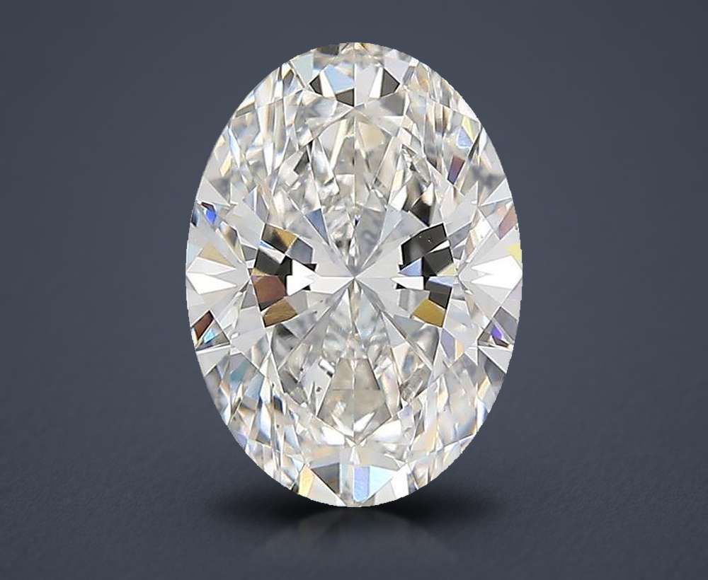 2.68 Carat Oval Lab Diamond