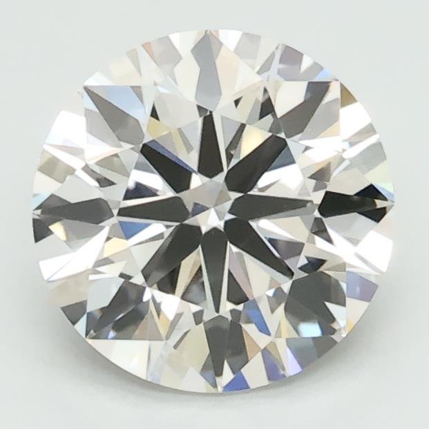 1.42ct F VS2 Rare Carat Ideal Cut Round Lab Grown Diamond