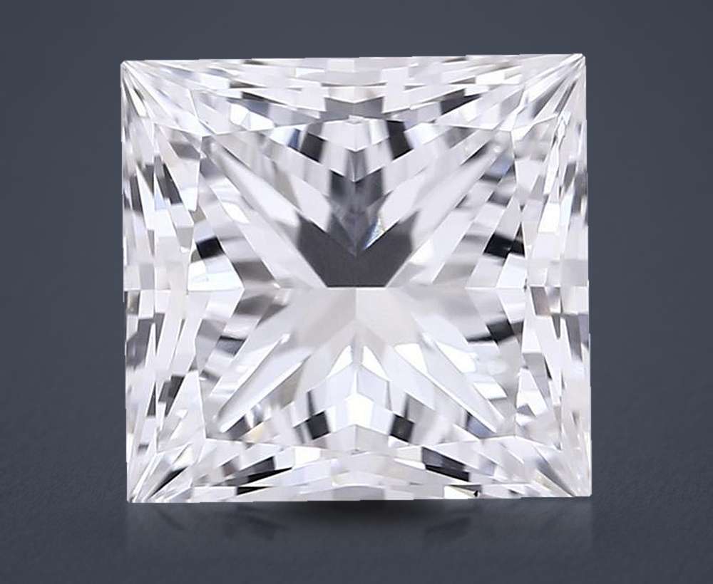 4.58 Carat Princess Lab Diamond