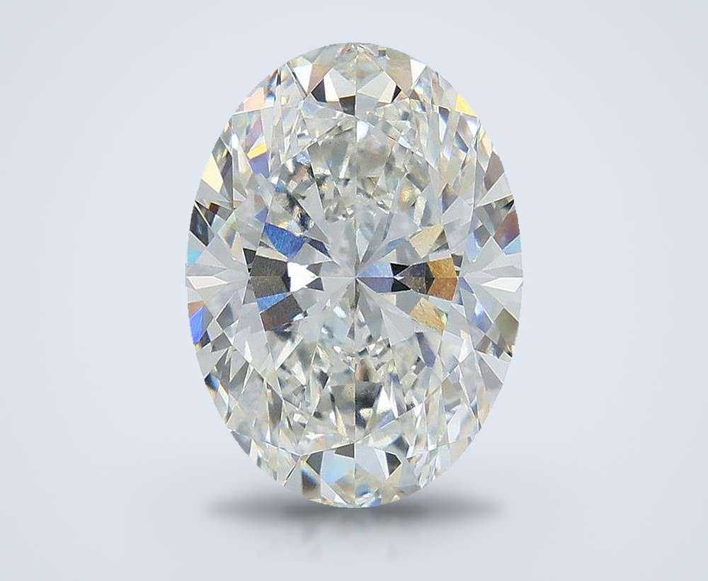 5.22 Carat Oval Lab Diamond