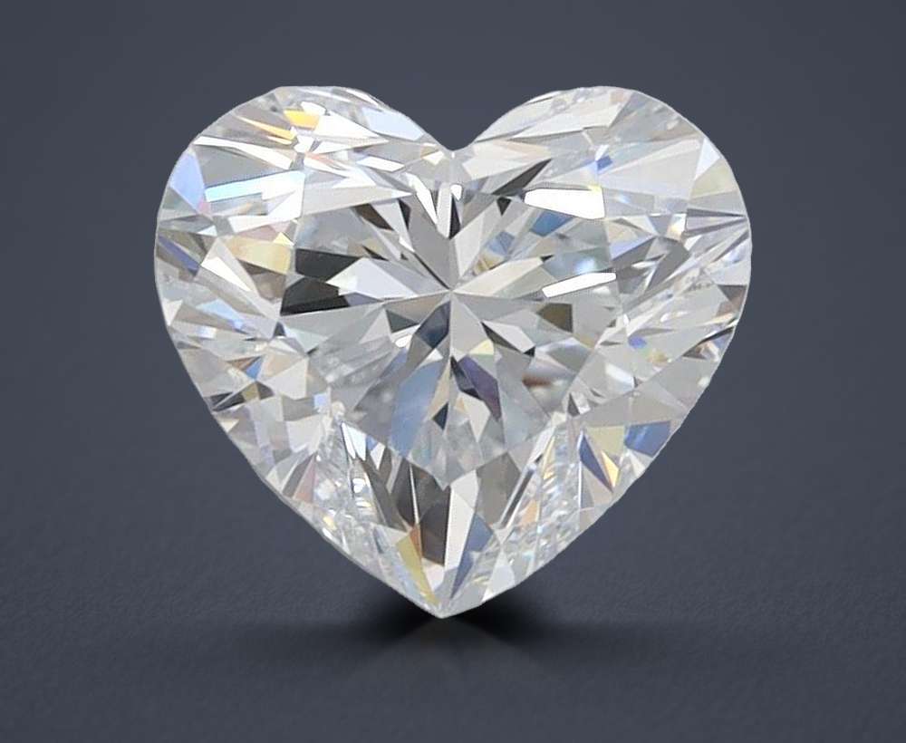 1.45 Carat Heart Lab Diamond