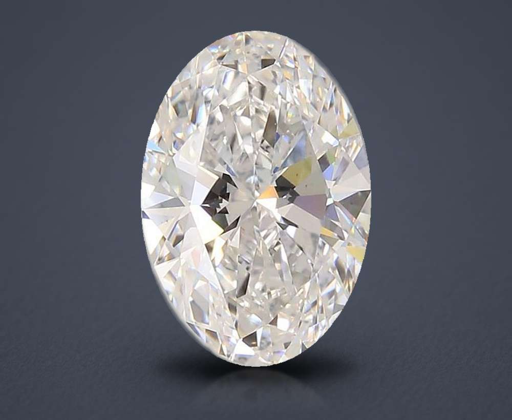 2.70 Carat Oval Lab Diamond