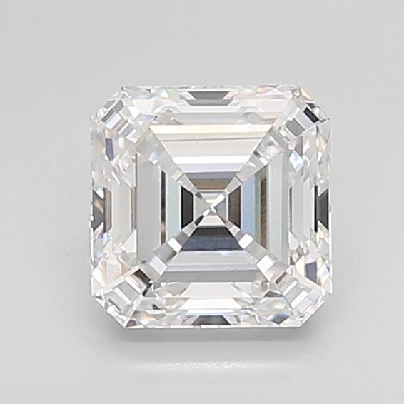 2.04ct E VS1 Rare Carat Ideal Cut Asscher Lab Grown Diamond