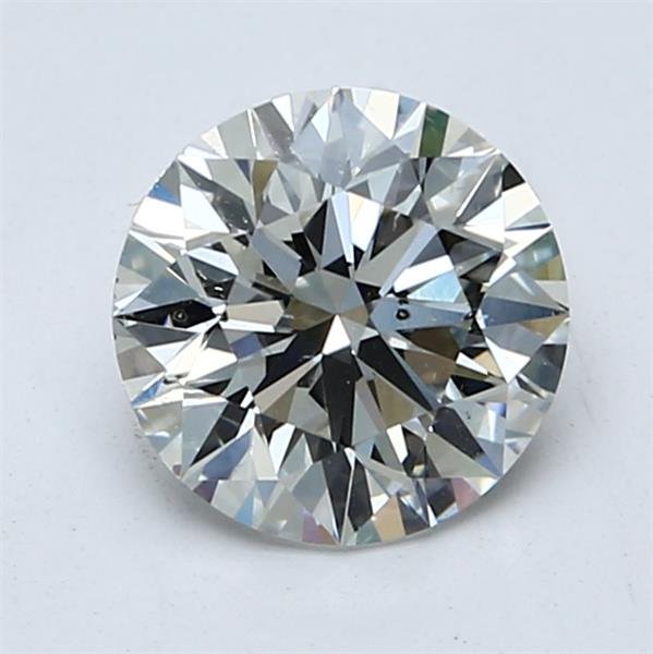 1.51ct H SI2 Rare Carat Ideal Cut Round Diamond