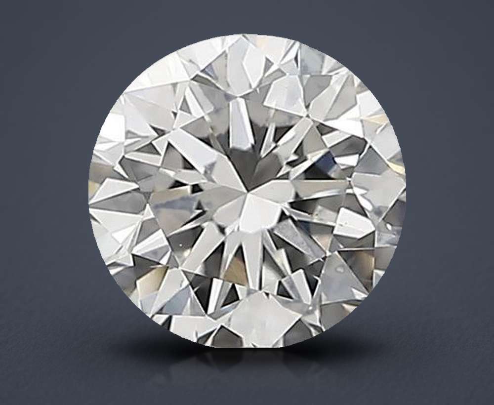 0.53 Carat Round Lab Diamond
