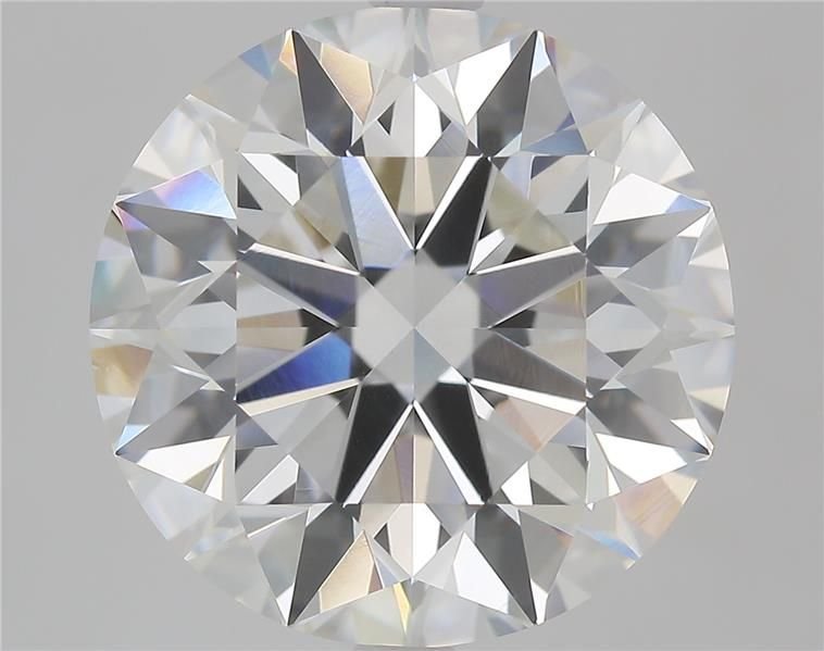 5.52ct H VS2 Rare Carat Ideal Cut Round Diamond