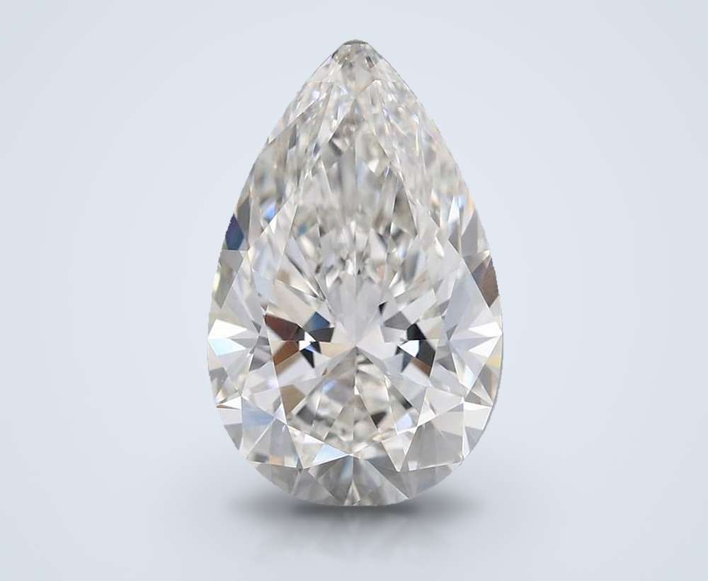2.55 Carat Pear Lab Diamond