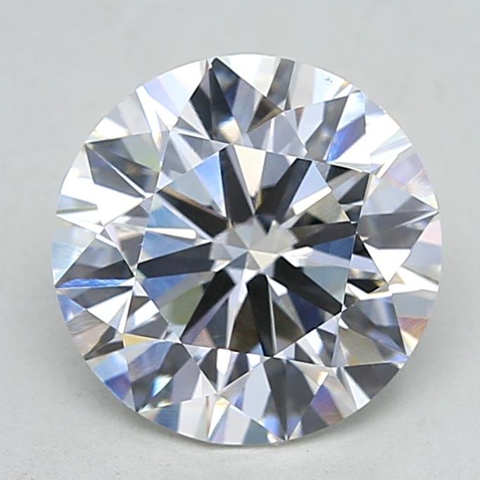 4.03ct F VS1 Very Good Cut Round Lab Grown Diamond