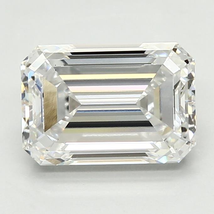 1.90ct E VS1 Excellent Cut Emerald Lab Grown Diamond