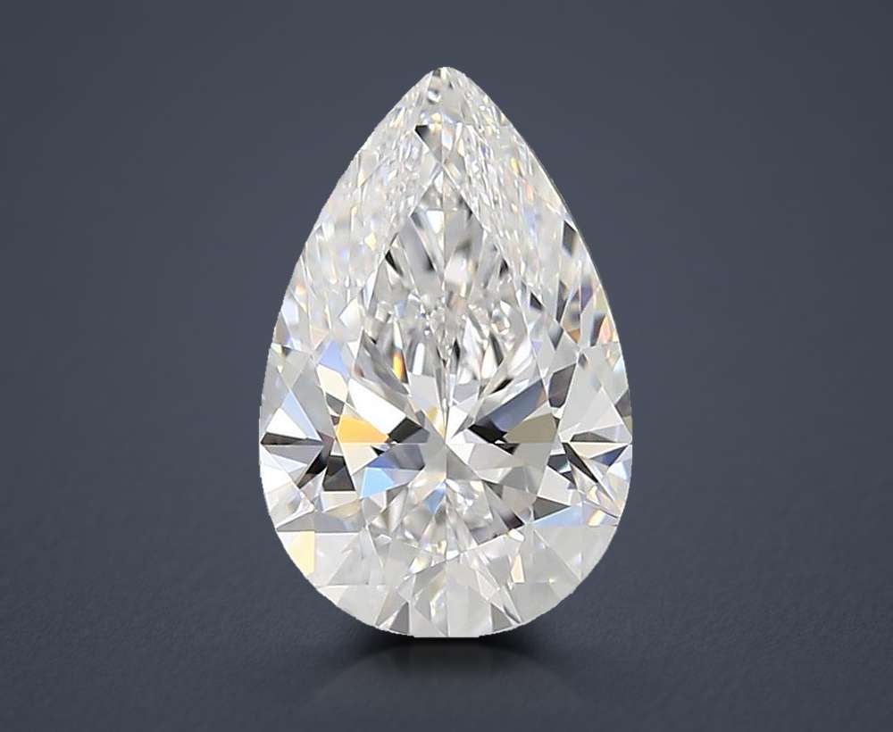 1.73 Carat Pear Lab Diamond