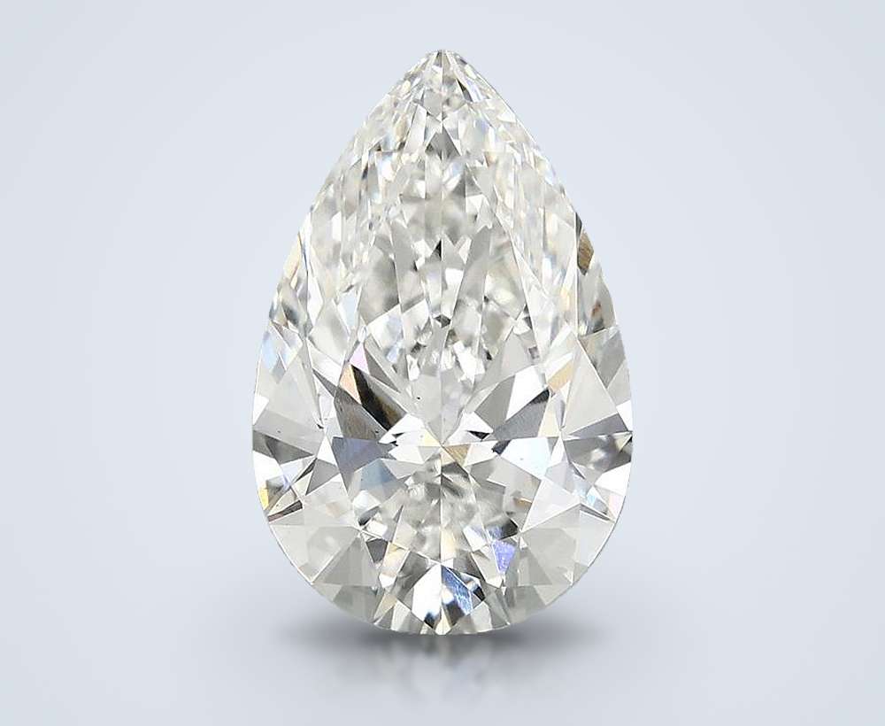 3.00 Carat Pear Lab Diamond