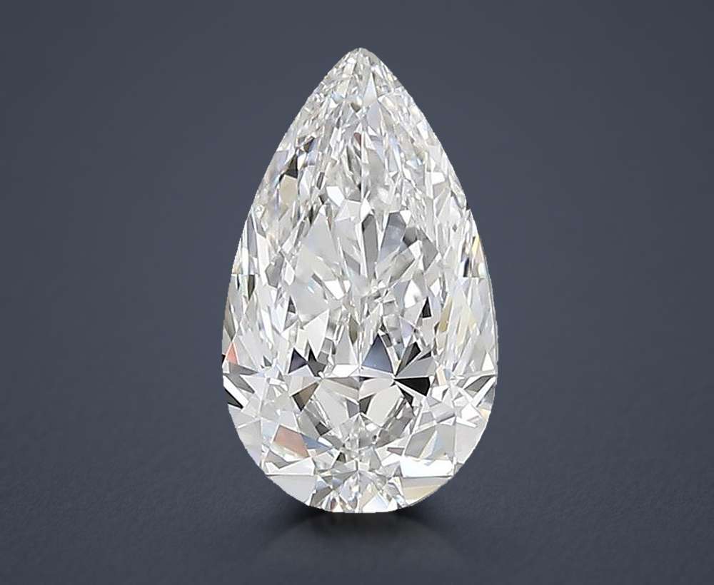 1.50 Carat Pear Natural Diamond