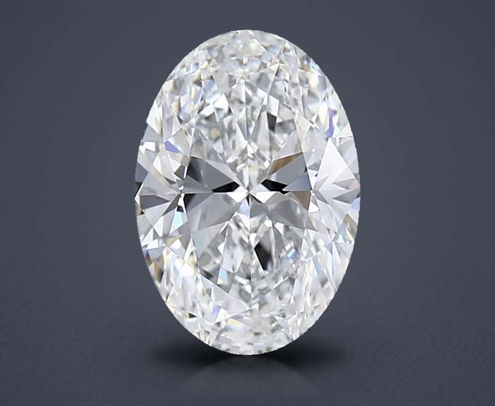 1.64 Carat Oval Lab Diamond