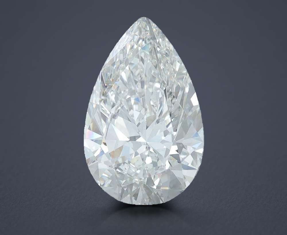 5.10 Carat Pear Lab Diamond
