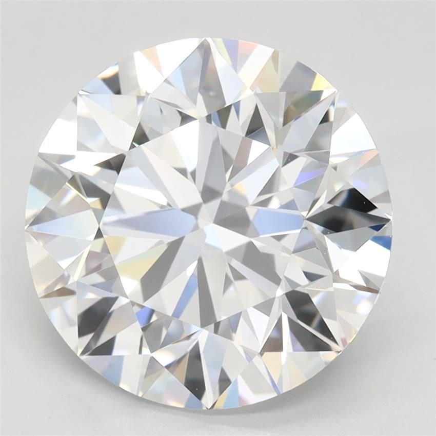 4.02ct D VVS1 Rare Carat Ideal Cut Round Lab Grown Diamond
