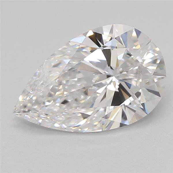 0.75ct F VVS2 Rare Carat Ideal Cut Pear Lab Grown Diamond