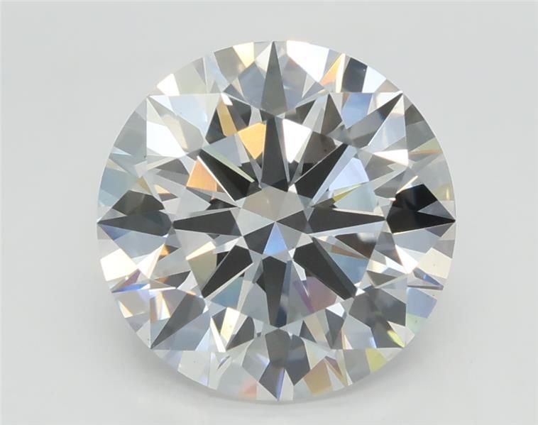 2.71ct F VS1 Rare Carat Ideal Cut Round Lab Grown Diamond