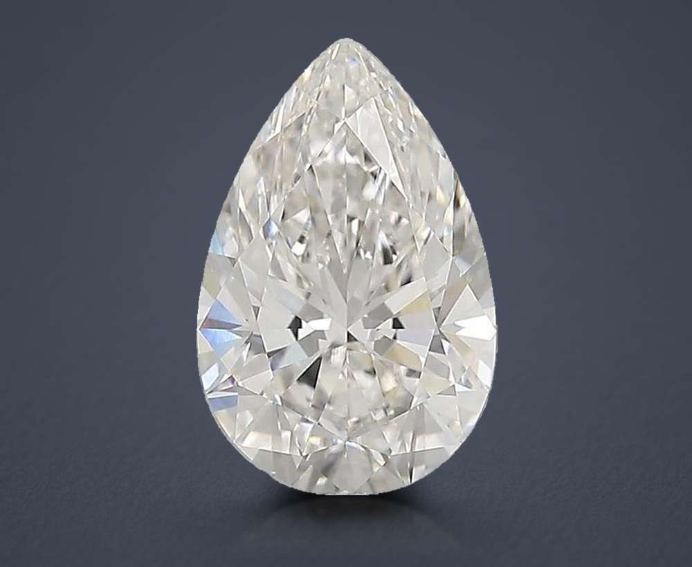 1.45 Carat Pear Lab Diamond