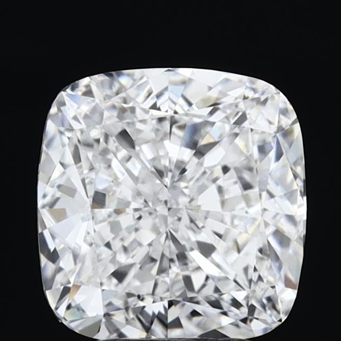 3.55ct D VVS2 Rare Carat Ideal Cut Cushion Lab Grown Diamond