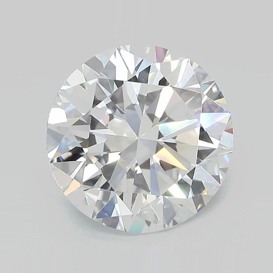 3.80ct E VVS2 Excellent Cut Round Lab Grown Diamond