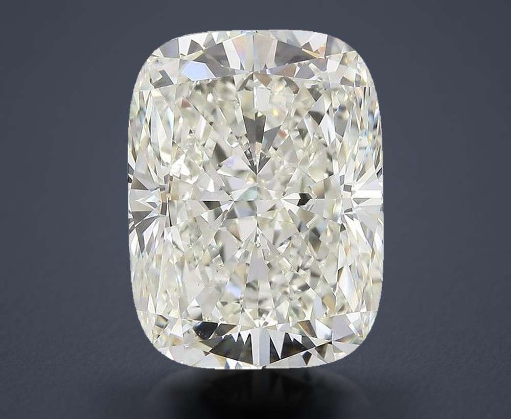 8.03 Carat Cushion Natural Diamond