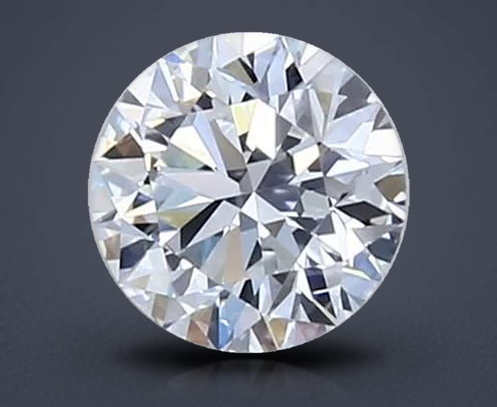 0.63 Carat Round Natural Diamond