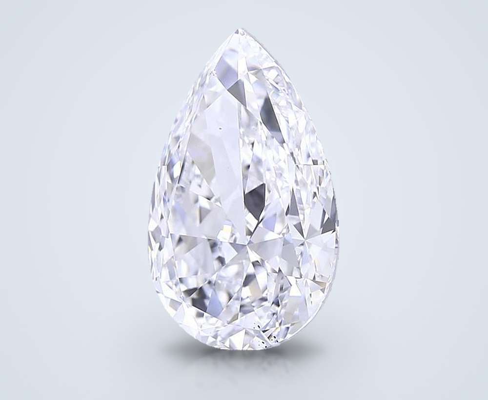 5.03 Carat Pear Natural Diamond