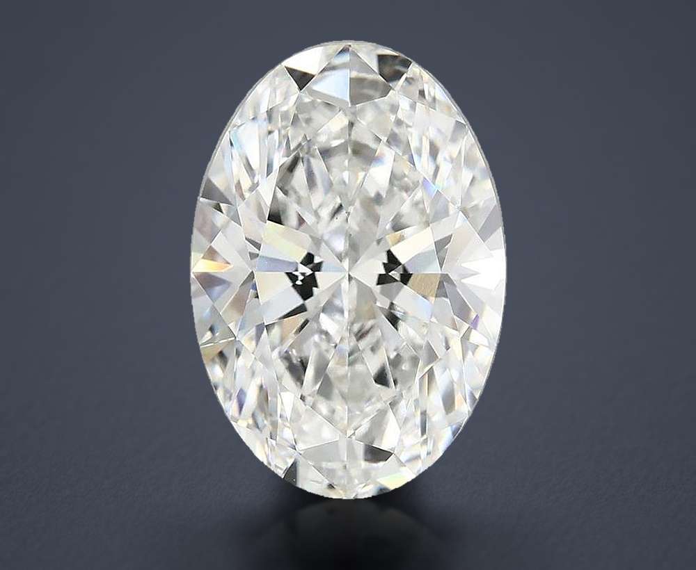 5.00 Carat Oval Lab Diamond