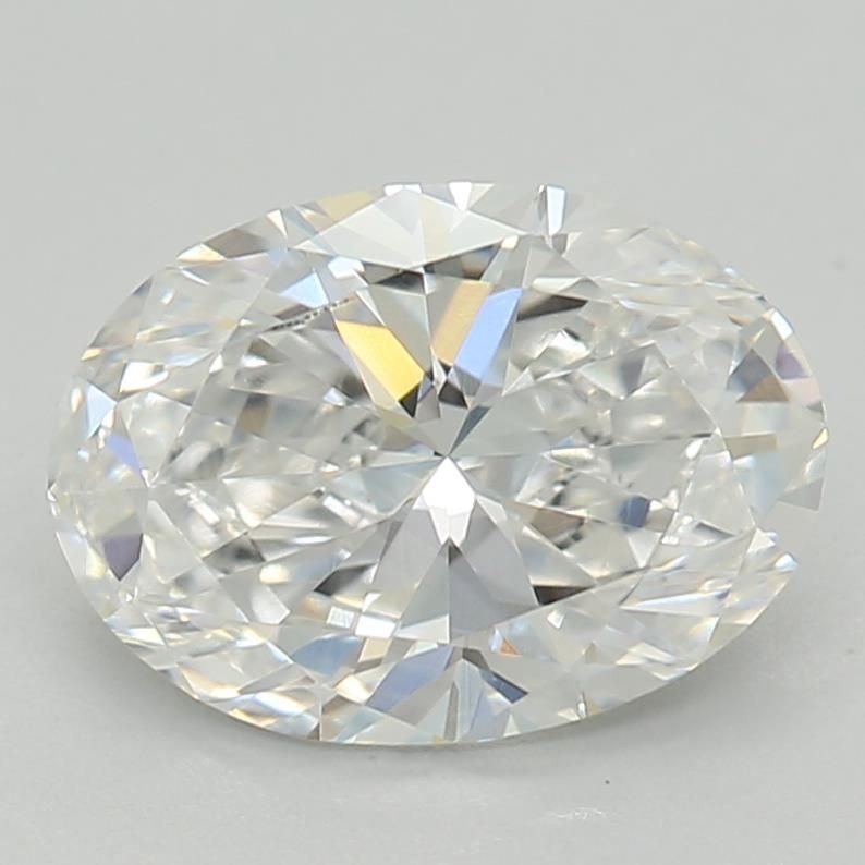 0.92ct D VS1 Very Good Cut Oval Lab Grown Diamond