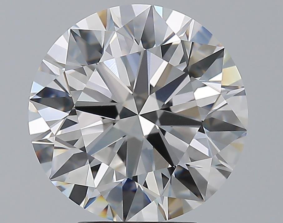 4.63ct D VVS2 Rare Carat Ideal Cut Round Diamond