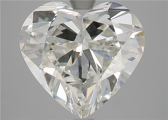 4.17ct H VS1 Excellent Cut Heart Diamond