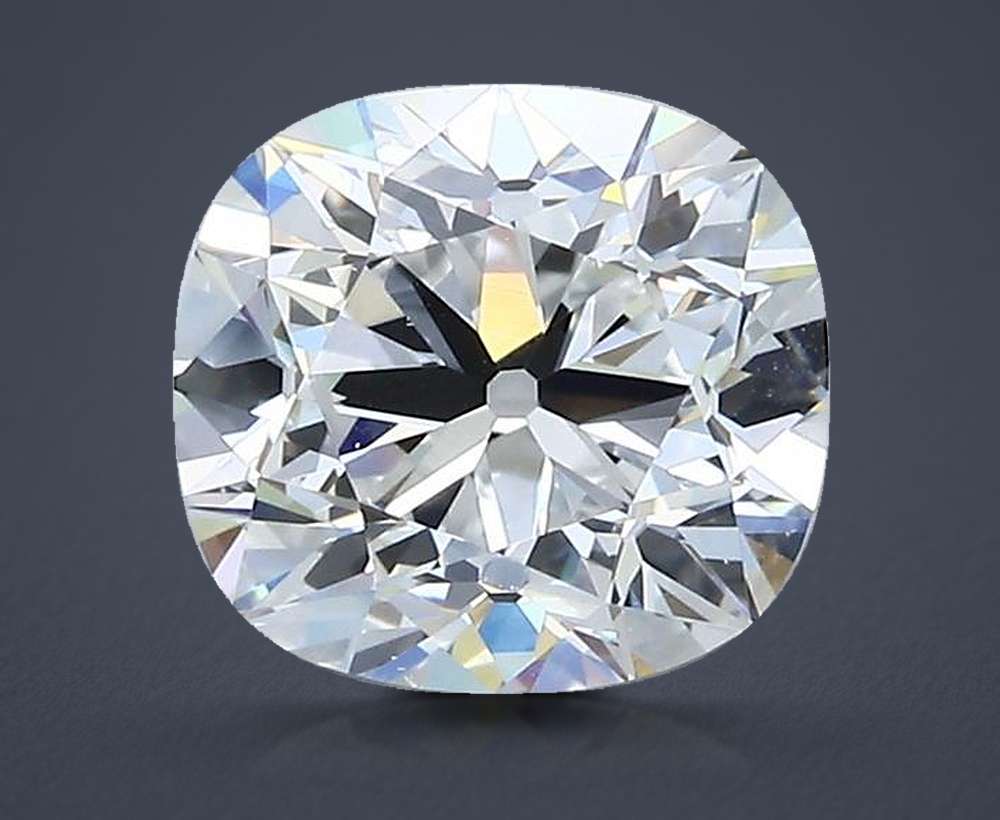 2.03 Carat Cushion Natural Diamond