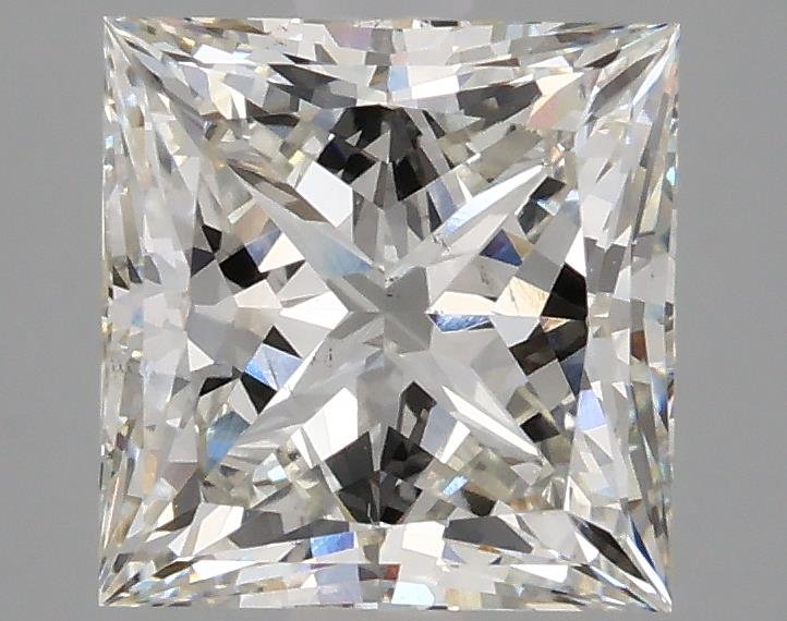 2.91ct I VS2 Rare Carat Ideal Cut Princess Lab Grown Diamond