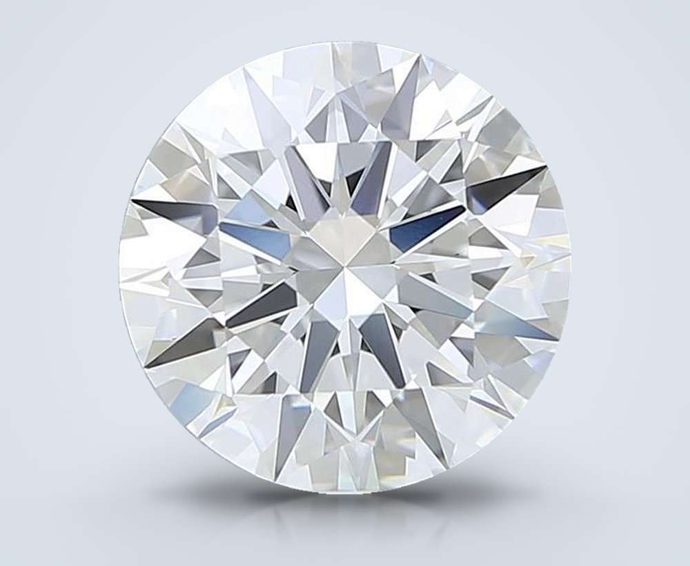4.24 Carat Round Lab Diamond