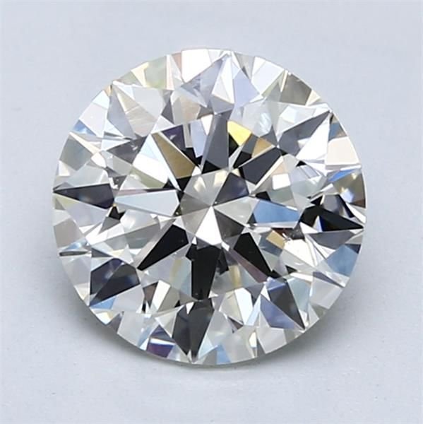 2.01ct I VS2 Rare Carat Ideal Cut Round Diamond