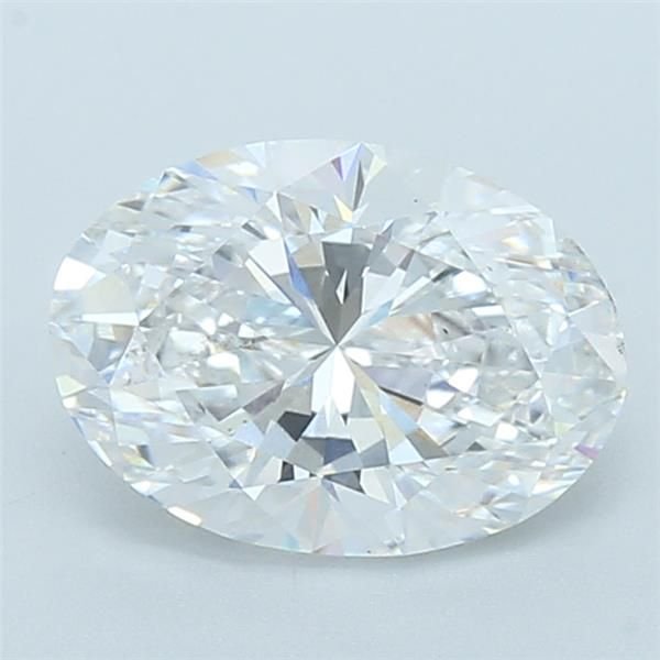 3.04ct D VS1 Very Good Cut Oval Lab Grown Diamond