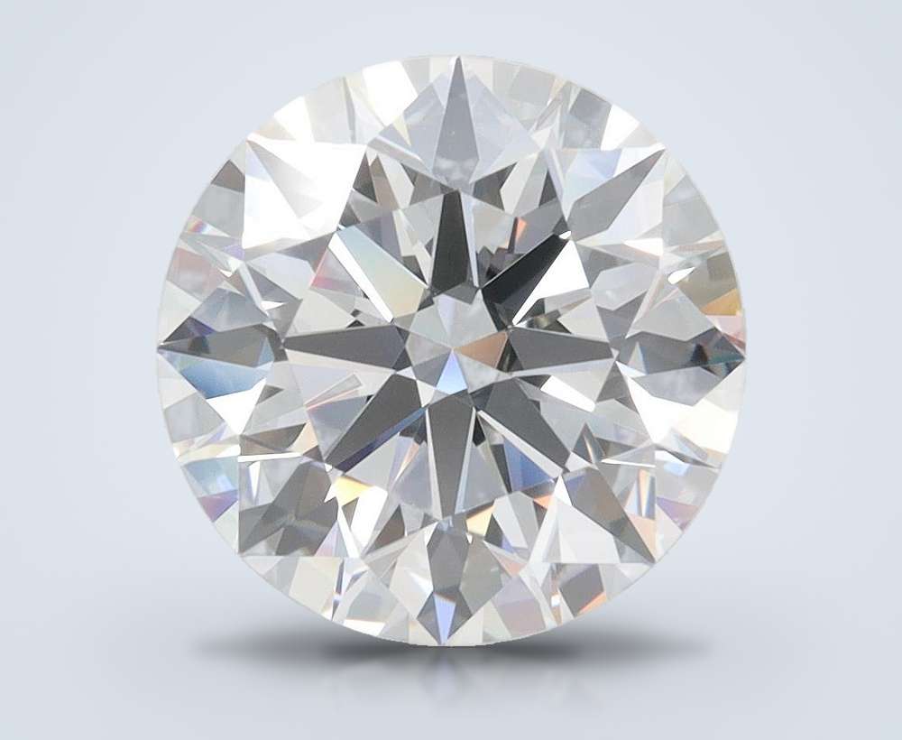 4.01 Carat Round Lab Diamond