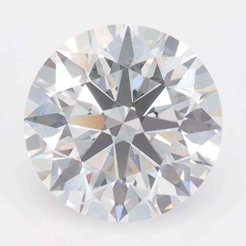 3.00ct D VS2 Rare Carat Ideal Cut Round Lab Grown Diamond