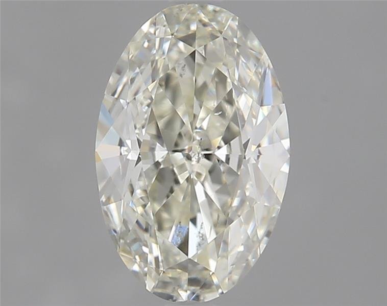 1.00ct K SI1 Rare Carat Ideal Cut Oval Diamond