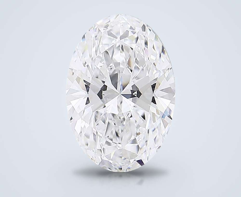 6.74 Carat Oval Lab Diamond