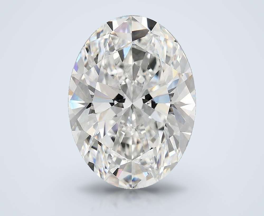 6.20 Carat Oval Lab Diamond
