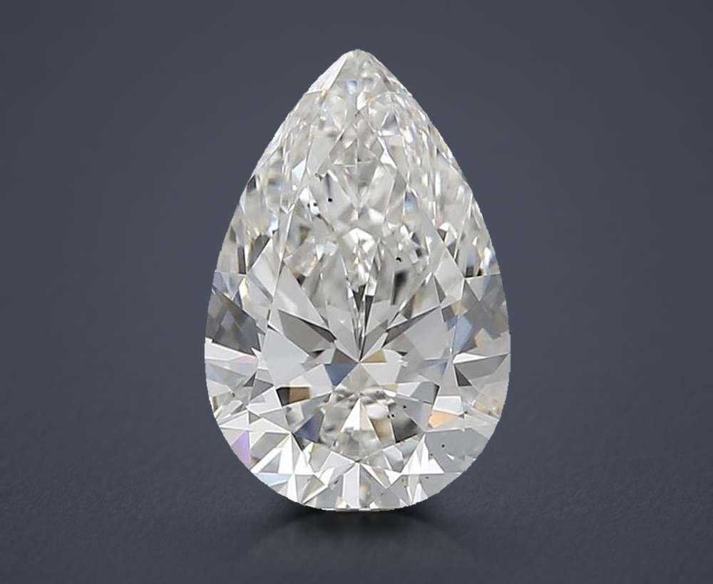1.55 Carat Pear Lab Diamond