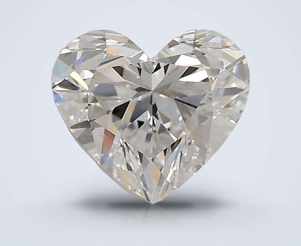 1.50 Carat Heart Lab Diamond