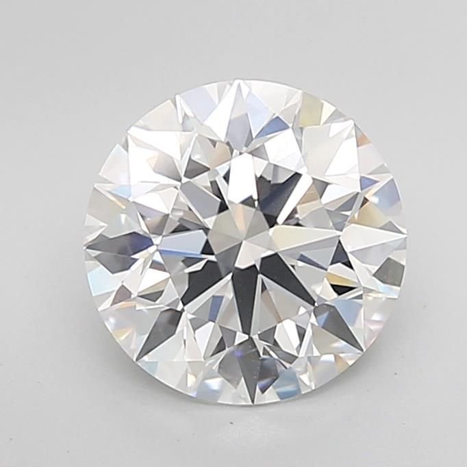 3.03ct D IF Rare Carat Ideal Cut Round Lab Grown Diamond