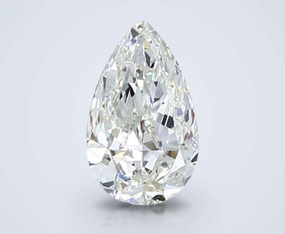 0.60 Carat Pear Natural Diamond