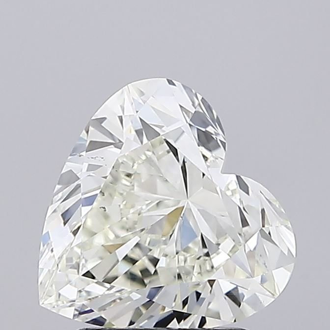 2.03ct J SI1 Rare Carat Ideal Cut Heart Diamond