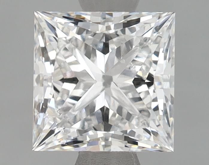 1.15ct F SI1 Rare Carat Ideal Cut Princess Lab Grown Diamond